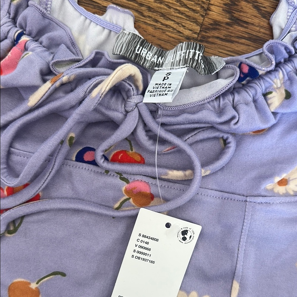 UO Purple Patterned Tank - Picture 3 of 3